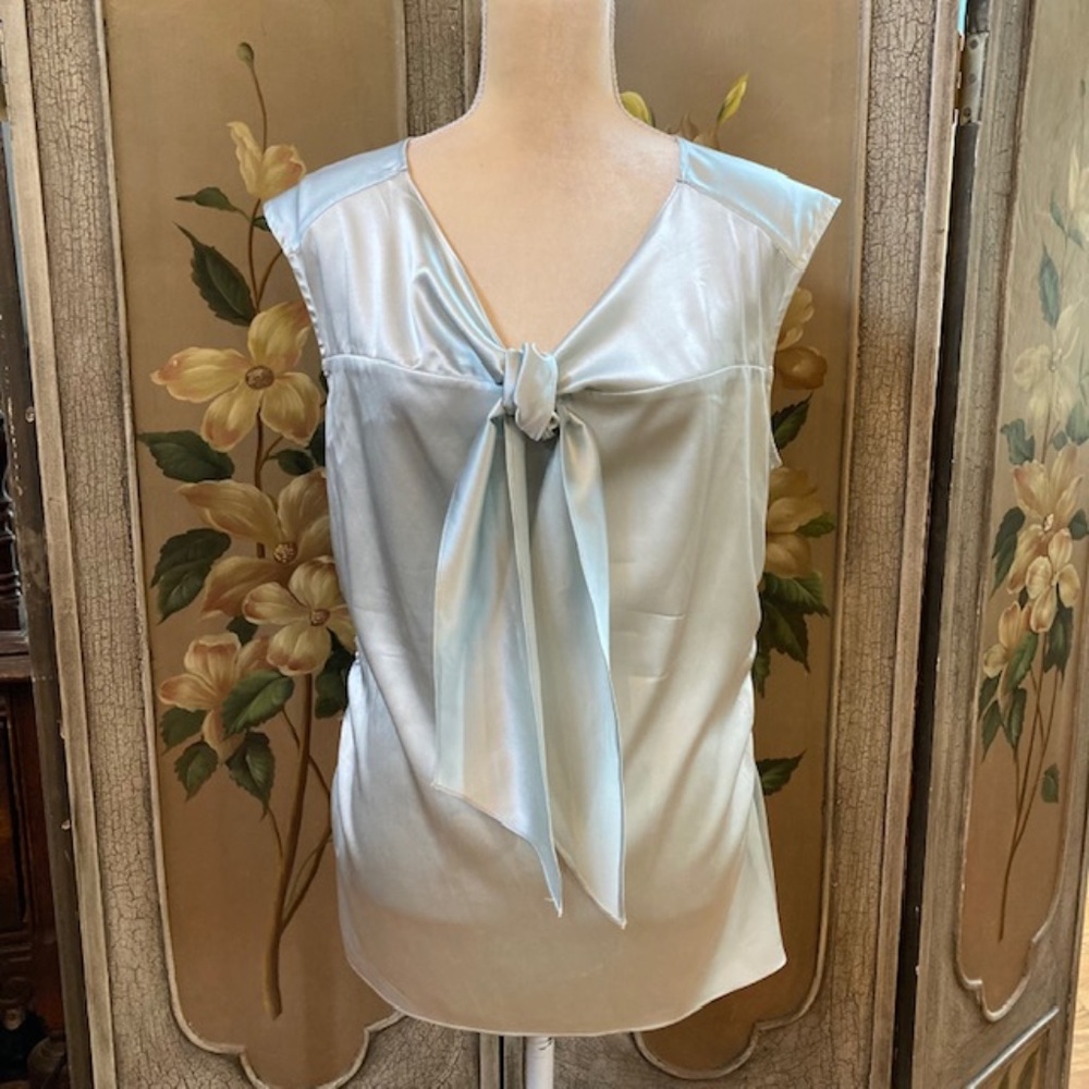 ANN TAYLOR silk sleeveless top